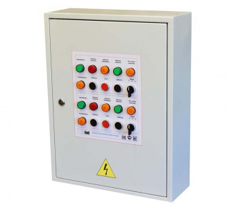 ШК1402-26-С Шкаф управления 2-мя задвижками, 2х4А, 380В, IP54 СВТ58.220.000-03