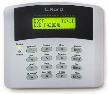 K16-LCD Клавиатура управления