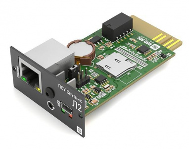 ПСУ Спутник Л2. Плата сетевого управления. Младшая модель для однофазных ИБП (без дополнительных модулей и MicroSD) (для ИБП HIDEN)