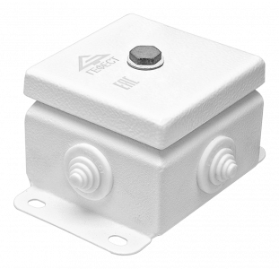 КМ-О (8к*6,0)-IP55 0808 Коробка монтажная огнестойкая, 4 ввода (86х86х62)