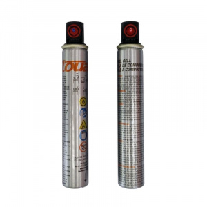 Газовый баллон TOUA на 1000 гвоздей 165A зеленый клапан Премиум (toua-fcg)