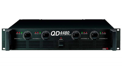 QD-4480 Квадроусилитель: 4х80 Вт -8 Ом