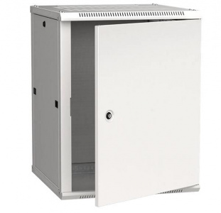 Шкаф настенный 18U (900х600х600 мм), дверь металл, RAL7035 (LWR3-18U66-MF  ITK )