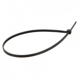 Стяжки кабельные усиленные всепогодные КСУ Fortisflex 180х6мм (100шт.) черные