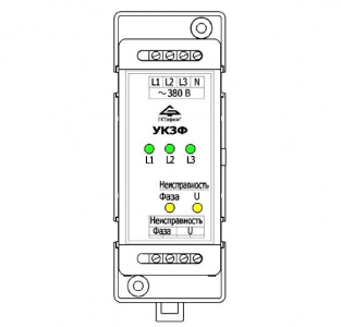 УК3Ф Устройство контроля трехфазной сети