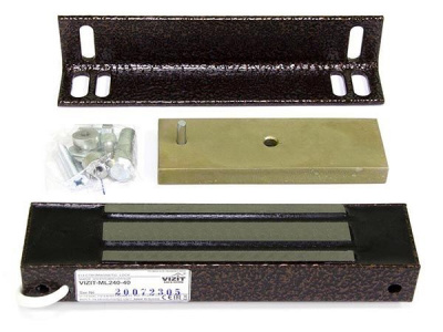 VIZIT ML240-40-50-4 Замок электромагнитный до 240кг,  уголок 40х50мм
