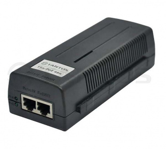 TSN-POE48N PoE-инжектор для сетей 10/100/1000 BaseT  Tantos