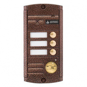 AVP-453 (PAL) Proxy Медь Вызывная видеопанель, накладная, 4-х проводная