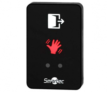 ST-EX310L-BK Кнопка выхода пластиковая ИК-бесконтактная с индикацией   Smartec