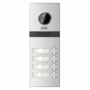 CTV-D4MULTI Вызывная панель цветного видеодомофона на 4 абонента, 1000ТВЛ