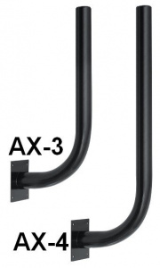 AX-3  Кронштейн Г-образный для крепления серии AX на заборе/стене