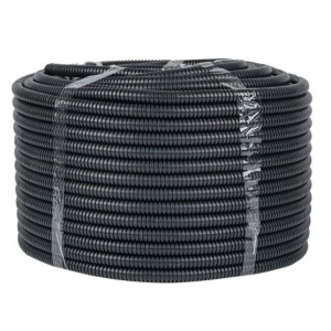 Труба гофрированная FRHF 16 негорючая безгалогеновая с протяжкой (100м/уп) черная EKF-Plast (FRHF-16) Труба гофрированная FRHF 16 негорючая безгалогеновая с протяжкой (100м/уп) черная EKF-Plast (FRHF-16)