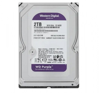 HDD 2 Tb, жесткий диск WD Purple WD22EJRX