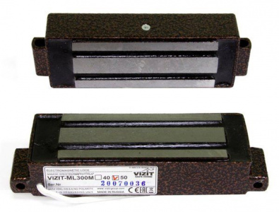 VIZIT ML300М-40-50-4 Замок электромагнитный до 300кг,  уголок 40х50мм, толщина уголка 4мм