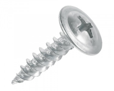 Саморез 4,2х32 с прессшайбой, острый, цинк (200 шт/уп) Промрукав  PR08.3647