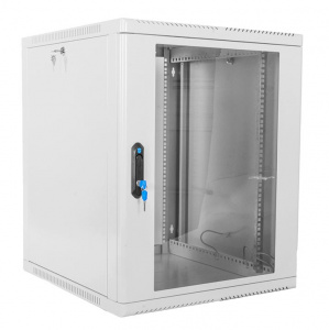 ШРН-15.500 Шкаф настенный сварной 15U (600×530) съёмные стенки, дверь стекло