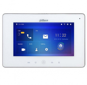 DHI-VTH5221DW-S2 Монитор IP-видеодомофона 7", белый
