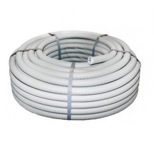 Труба гофрированная ПВХ 25 ТЯЖЕЛАЯ с протяжкой (75м/уп) серая EKF-Plast (tg-z-25-t) Труба гофрированная ПВХ 25 ТЯЖЕЛАЯ с протяжкой (75м/уп) серая EKF-Plast (tg-z-25-t)