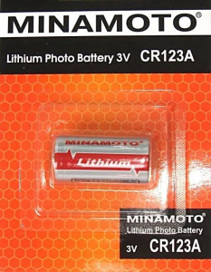 CR123А Элемент питания MINAMOTO