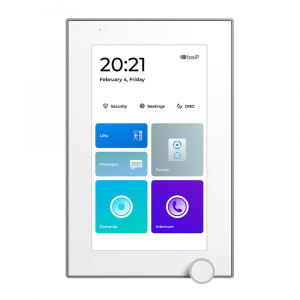 BAS-IP AZ-07LL White  Монитор IP-видеодомофона 7", цвет белый