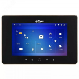 DHI-VTH5221D-S2 Монитор IP-видеодомофона 7", черный