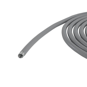 Металлорукав DN 20мм в гладкой EVA изоляции, Dвн 20,5 мм, Dнар 27,0, IP66, 50 м, серый (DKC) 607E022