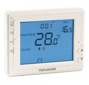 Teplocom TS-Prog-2AA/8A Проводной комнатный термостат программируемый