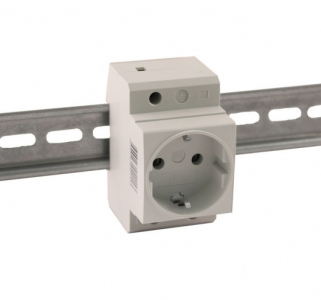 Розетка на DIN-рейку, AC220V Osnovo