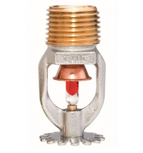 TY325 Ороситель спринклерный водяной, плоская розетка, К=80, t=93. Хром