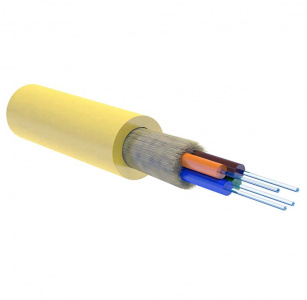 Кабель ВО распределительный, универсальный, 16x9/125 OS2 нг(А)-HF, плотный буфер, желтый   Datarex DR-150300