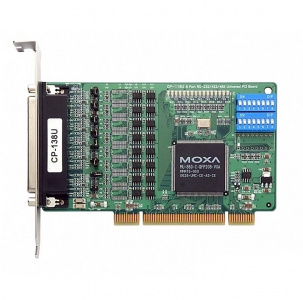 CP-138U Плата 8 порт RS-422/485 для шины Universal PCI MOXA