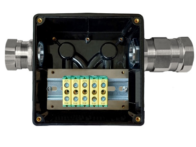 Коробка под вводы д32-40 коммутационная Гранд-АЯКС IP67/ IP66, 63А/800В   АТФЕ 685552.237 ТУ   Магнито-контакт