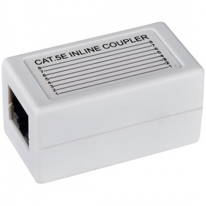 CS70-1C5EU Адаптер проходной категории 5е UTP RJ45-RJ45, белый ITK