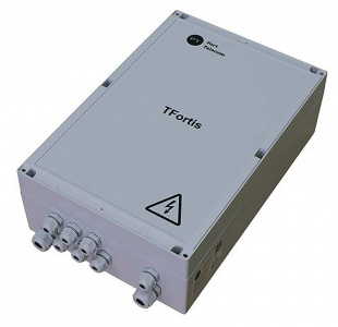 TFortis PSW-2G+ Коммутатор гигабитный антивандальный управляемый уличный на 4 камер с встроенным оптическим кроссом c POE+