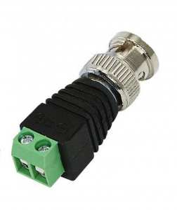 Разъем BNC с клеммной колодкой (штекер)