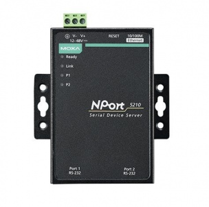 NPort 5210 Сервер портовых устройств RS-232 в Ethernet, 2 порта MOXA