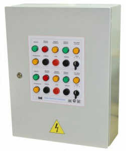 ШК1402-26-М1 Шкаф управления 2-мя задвижками, 220В, IP54, СВТ65.260.000-03