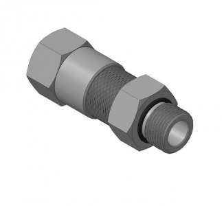 КВБ-15/10-М Кабельный ввод с одинарным уплотнением для монтажа бронированного кабеля (оц. сталь)