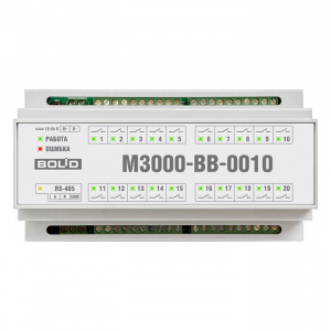 М3000-ВВ-0010 Модуль ввода-вывода на 20 реле  Болид