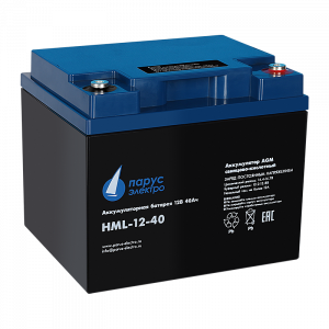 HML-12-40 Аккумуляторная батарея с длительным сроком службы 12 В / 40 Ач