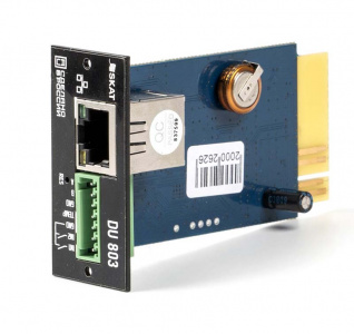 SNMP-модуль DU 803 SKAT UPS-1000-10000 RACK Мониторинг и упр-е по Ethernet