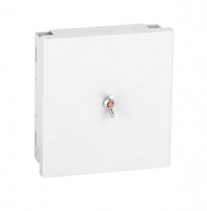 Кросс оптический 8 порт LC/UPC, SM 9/125 OS2, настенный, укомплектованный, серый  NMF-WP08LCUS2-OB-GY  NIKOMAX Essential Line