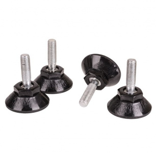 TLK-LT4-NT Опоры регулируемые TLK для напольных шкафов, стоек TRD, без поворотной основы, уп-ка 4шт.