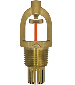 СВS0-ПВ(о)0,13-R1/2/Р57.B2 "Аква-Гефест" Ороситель спринклерный для тонкораспылённой воды, розеткой вверх, бронза