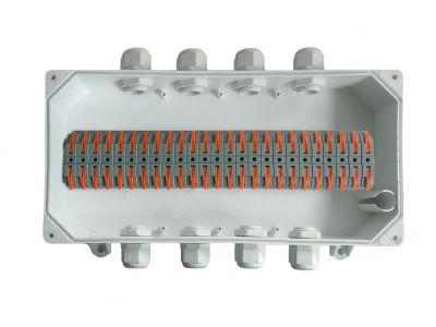 Коробка соединительная КСП-25 АЯКС IP66 Wago (вводы под гофротрубу д.25)   Магнито-контакт