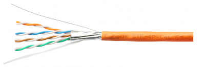 Cabeus STP-4P-Cat.6a-SOLID-IN-LSZH Кабель витая пара STP (U/FTP), cat.6A, (10GBE), 4 пары, (23 AWG) (305м) Cabeus STP-4P-Cat.6a-SOLID-IN-LSZH Кабель витая пара STP (U/FTP), cat.6A, (10GBE), 4 пары, (23 AWG) (305м)