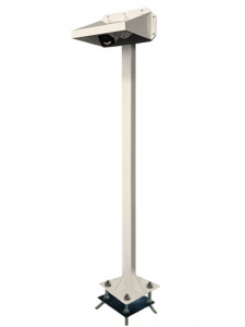 Стойка для видеокамер Аякс 3м, под бетонирование, белая   Магнито-контакт