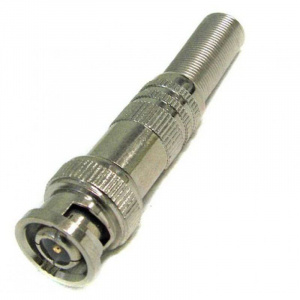 Разъем BNC под винт с пружиной металл