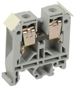 Клемма ЗНИ-6 мм.кв. серая  IEK YZN10-006-K03