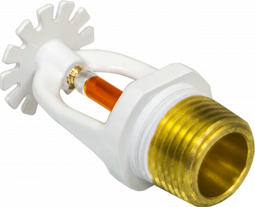 CЭУО0-РН(д)0,42-R1/2/Р57.В2/3мм.- "Аква-Гефест"-20 Ороситель спринклерный, розеткой вниз, белый